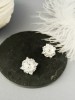 Auskarai - Royal Rombs - Snow White - Crystal - Silver - Wedding 